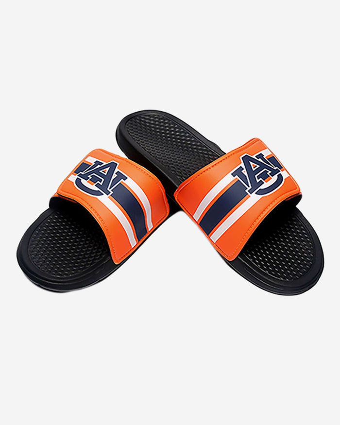 Auburn Tigers Stripe Legacy Sport Slide FOCO - FOCO.com