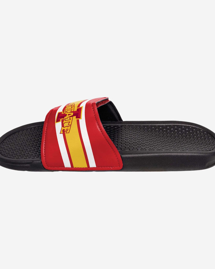 Iowa State Cyclones Stripe Legacy Sport Slide FOCO - FOCO.com