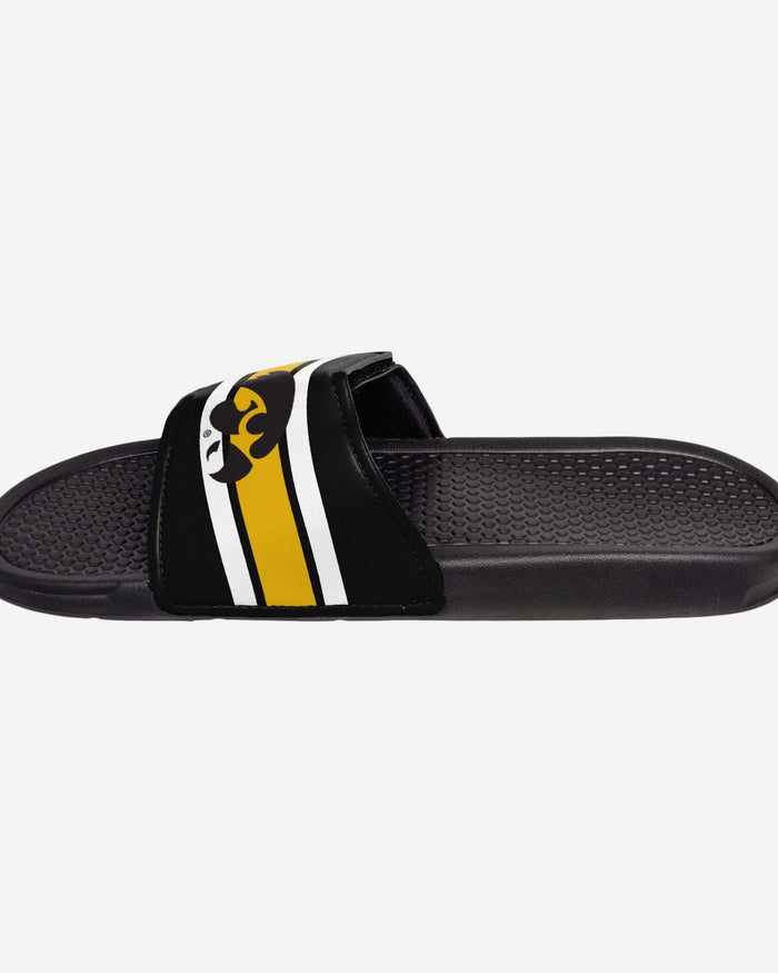 Iowa Hawkeyes Stripe Legacy Sport Slide FOCO - FOCO.com