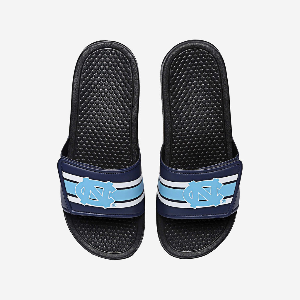 North Carolina Tar Heels Stripe Legacy Sport Slide FOCO S - FOCO.com