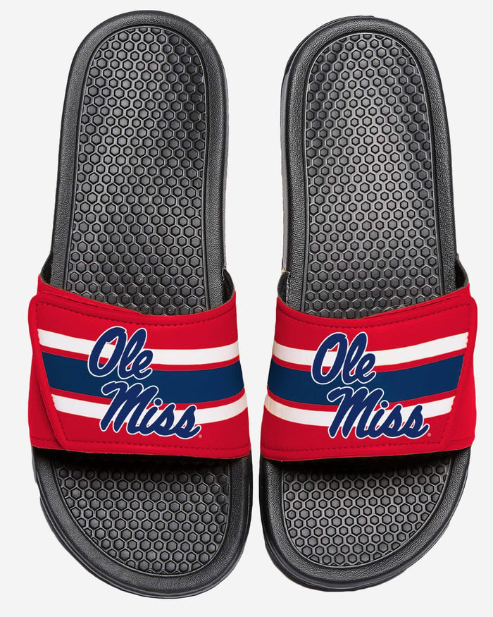 Ole Miss Rebels Stripe Legacy Sport Slide FOCO S - FOCO.com