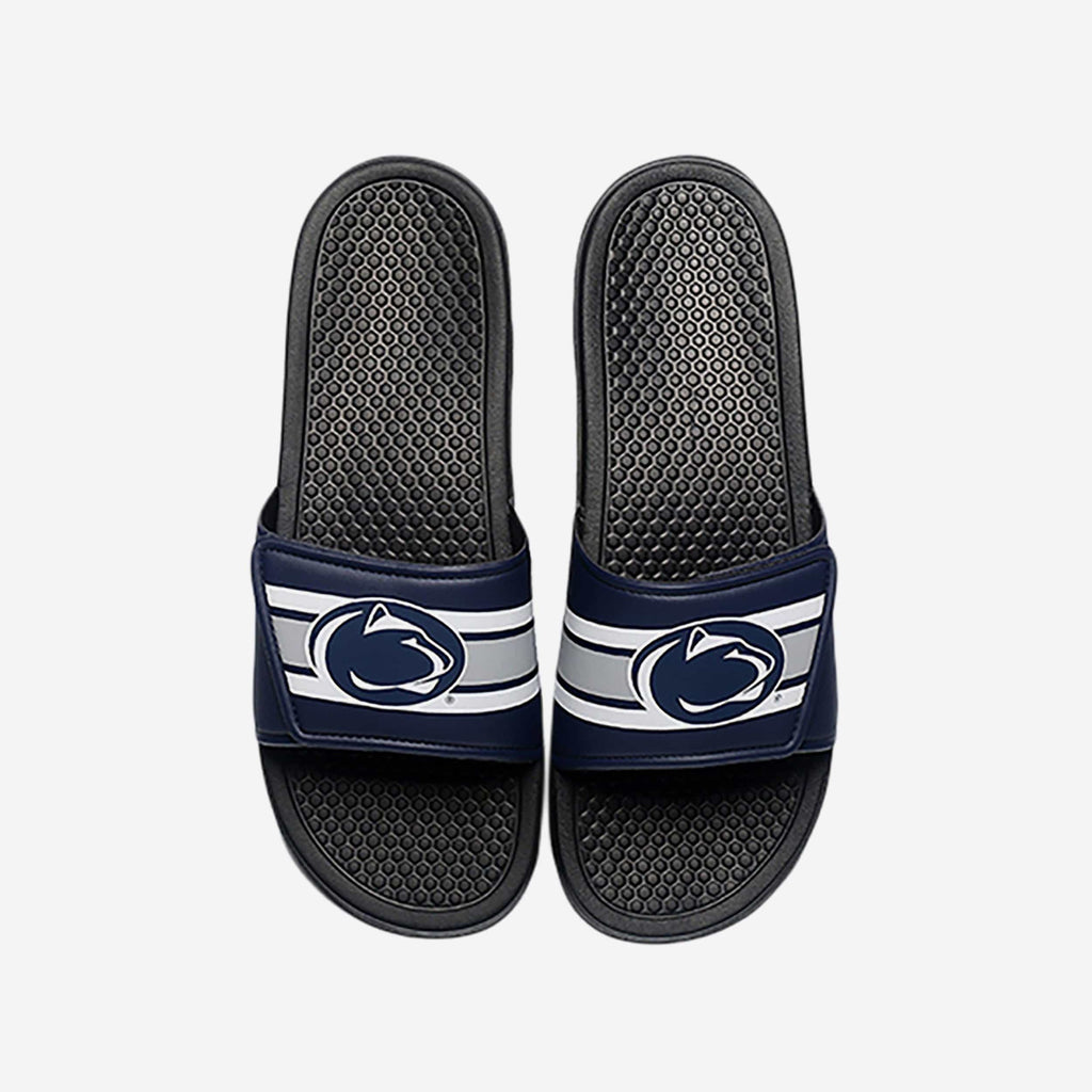 Penn State Nittany Lions Stripe Legacy Sport Slide FOCO S - FOCO.com