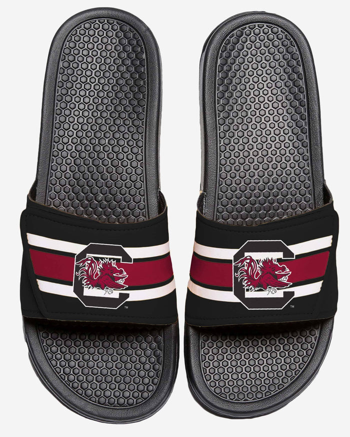 South Carolina Gamecocks Stripe Legacy Sport Slide FOCO S - FOCO.com