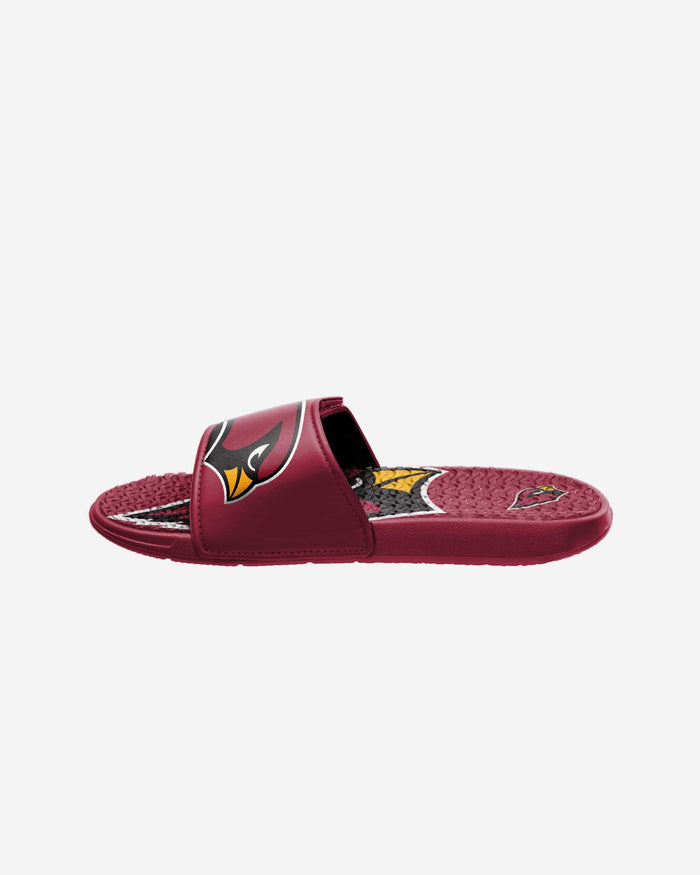 Arizona Cardinals Youth Colorblock Big Logo Gel Slide FOCO - FOCO.com