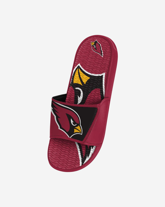 Arizona Cardinals Youth Colorblock Big Logo Gel Slide FOCO - FOCO.com