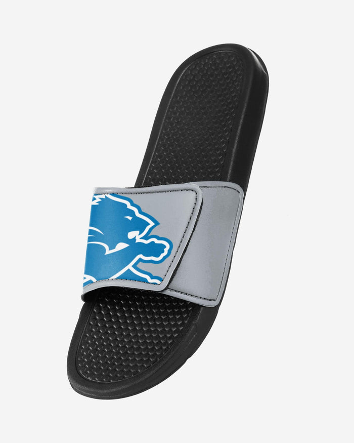 Detroit Lions Cropped Big Logo Slide FOCO - FOCO.com