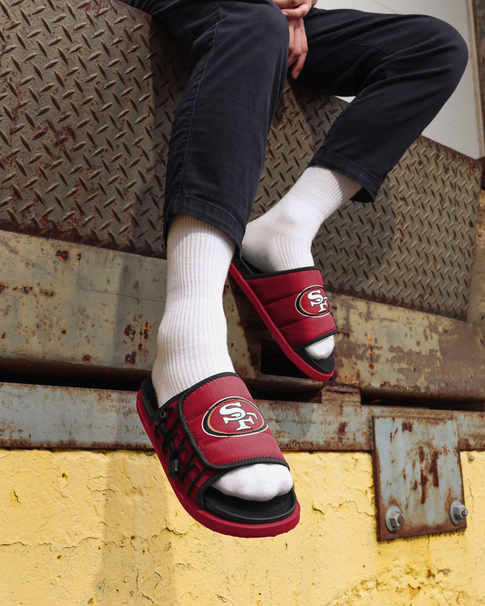 San Francisco 49ers Future Slide Flip Flop FOCO - FOCO.com