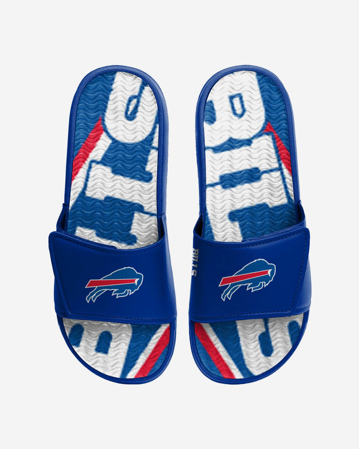 Buffalo Bills Bold Wordmark Gel Slide FOCO S - FOCO.com