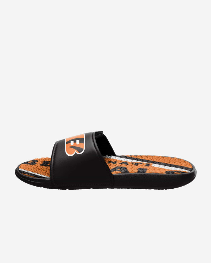 Cincinnati Bengals Bold Wordmark Gel Slide FOCO - FOCO.com