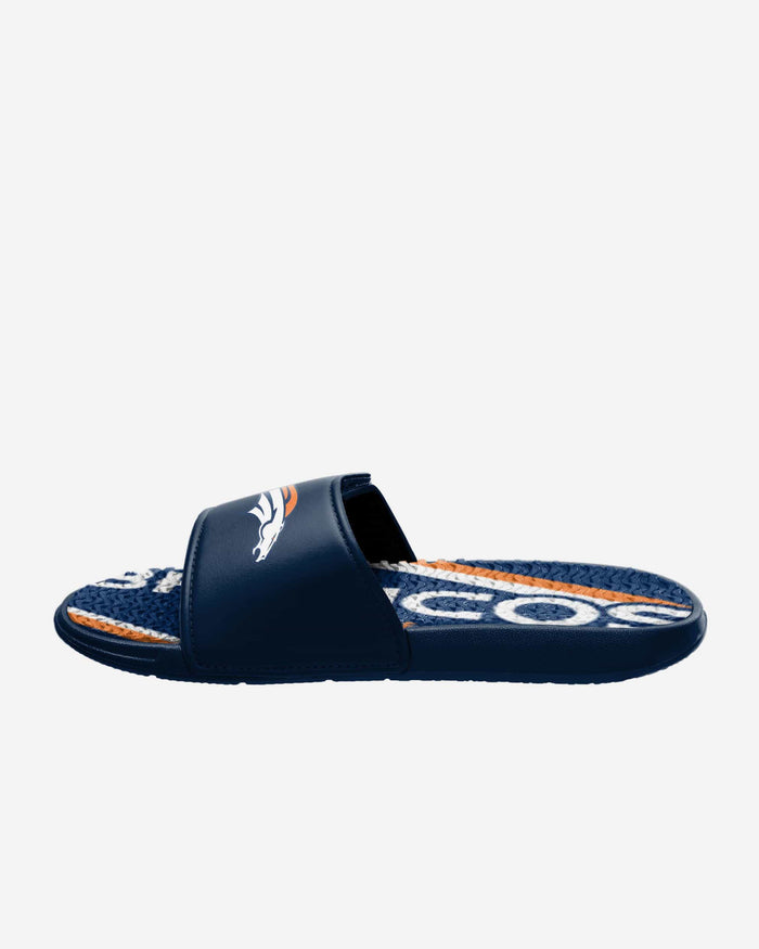 Denver Broncos Bold Wordmark Gel Slide FOCO - FOCO.com