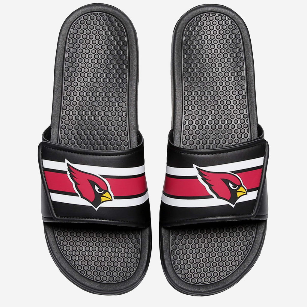 Arizona Cardinals Stripe Legacy Sport Slide FOCO S - FOCO.com