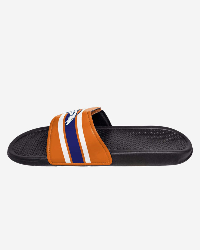 Denver Broncos Stripe Legacy Sport Slide FOCO - FOCO.com