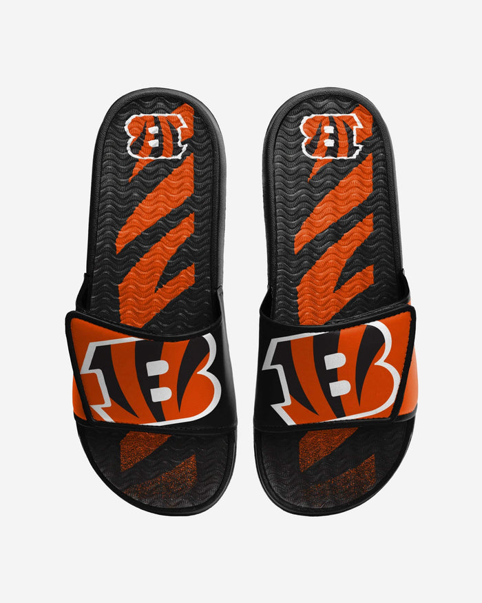 Cincinnati Bengals Team Stripe Gel Slide FOCO S - FOCO.com