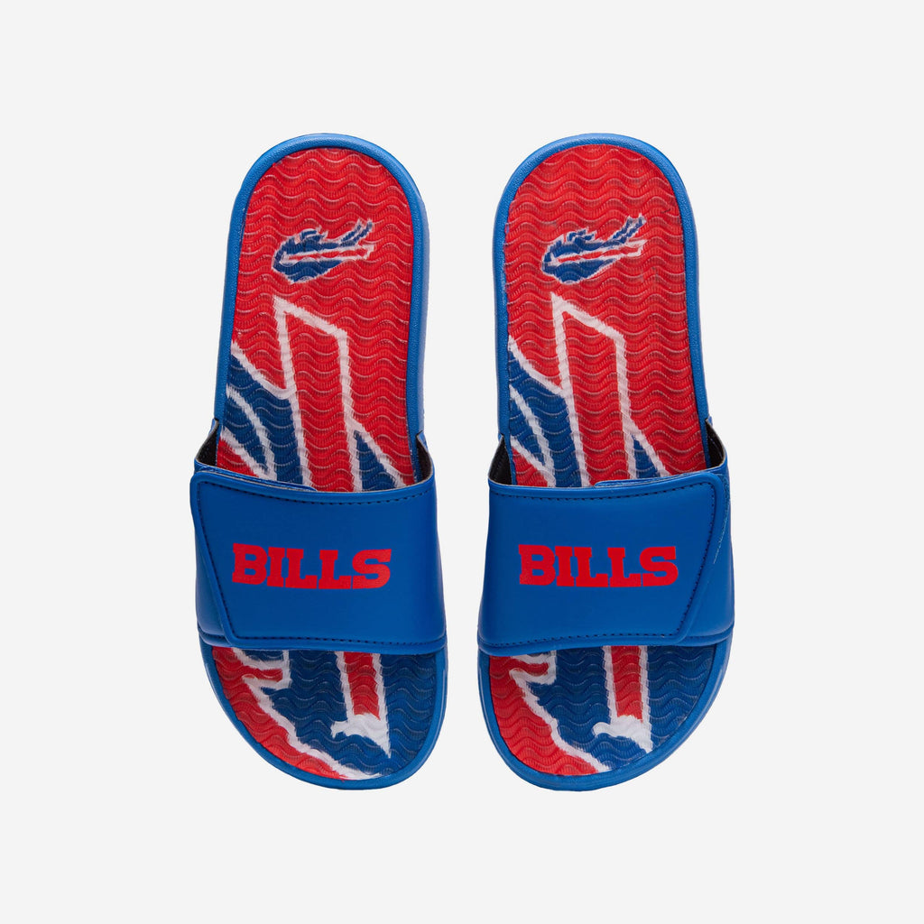 Buffalo Bills Wordmark Gel Slide FOCO S - FOCO.com