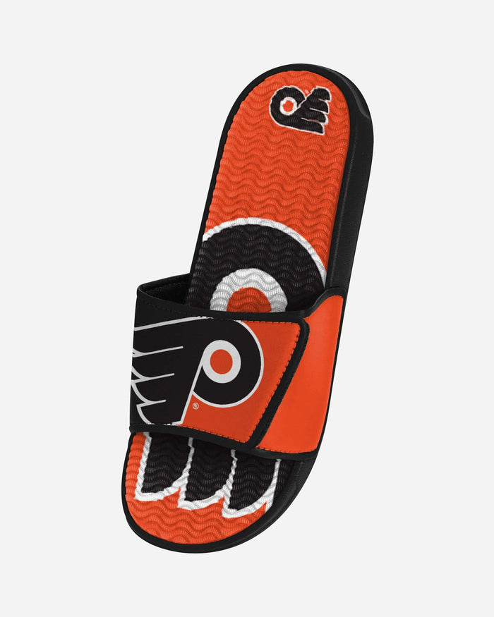 Philadelphia Flyers Colorblock Big Logo Gel Slide FOCO - FOCO.com