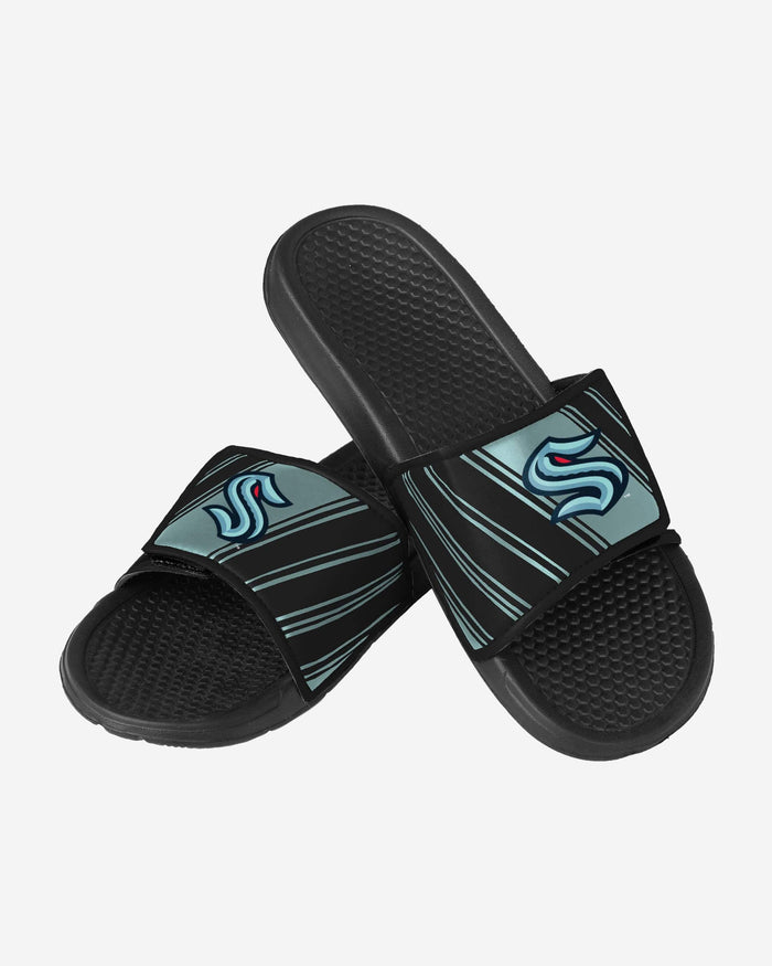 Seattle Kraken Legacy Velcro Sport Slide FOCO - FOCO.com