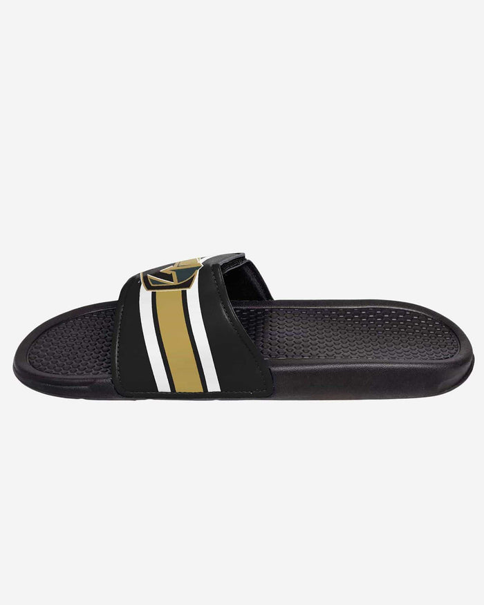 Vegas Golden Knights Stripe Legacy Sport Slide FOCO - FOCO.com