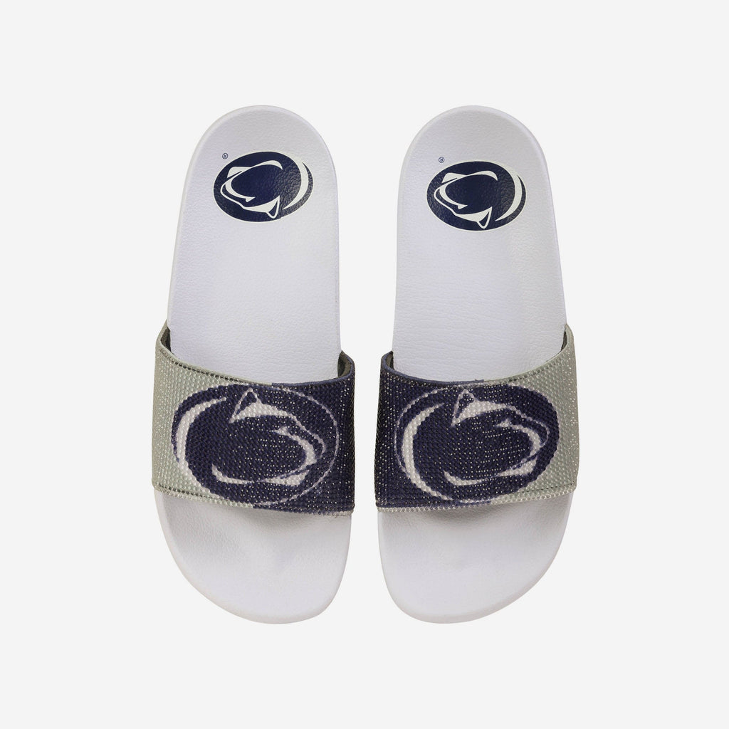 Penn State Nittany Lions Womens Big Logo Shimmer Slide FOCO S - FOCO.com