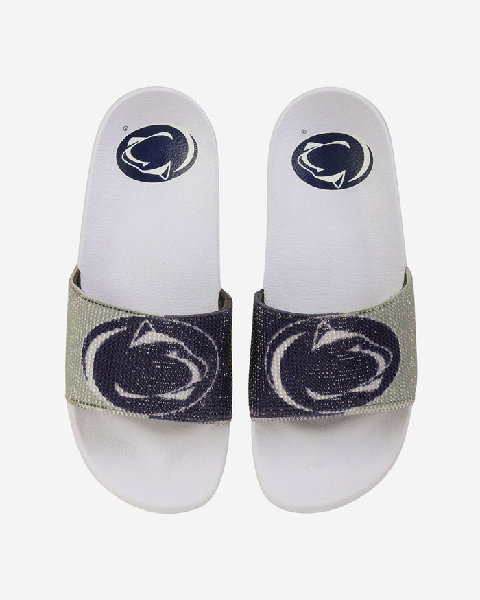 Penn State Nittany Lions Womens Big Logo Shimmer Slide FOCO S - FOCO.com