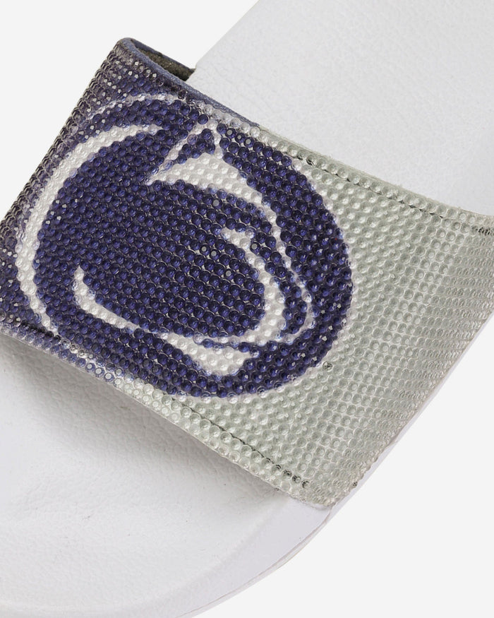 Penn State Nittany Lions Womens Big Logo Shimmer Slide FOCO - FOCO.com