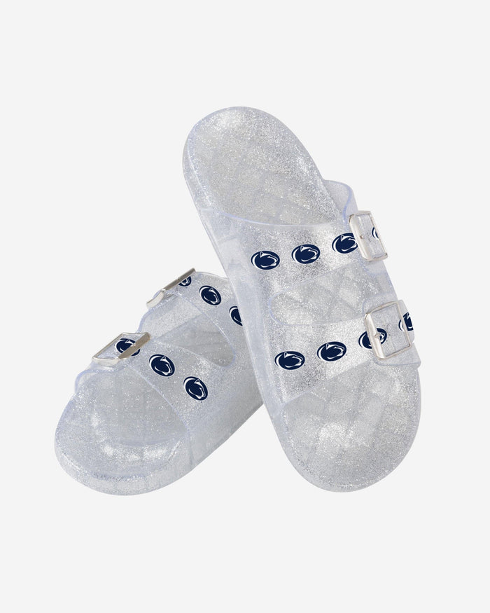 Penn State Nittany Lions Womens Glitter Double Buckle Sandal FOCO - FOCO.com