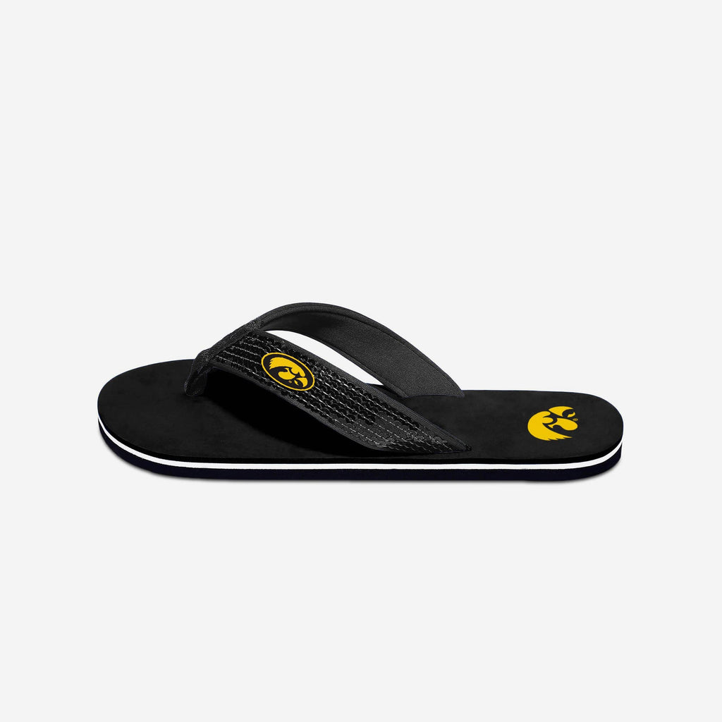 Iowa Hawkeyes Womens Sequin Flip Flop FOCO - FOCO.com