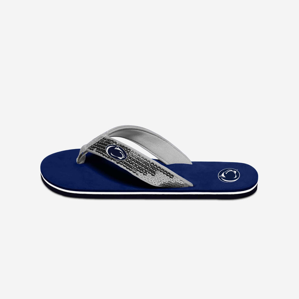 Penn State Nittany Lions Womens Sequin Flip Flop FOCO - FOCO.com