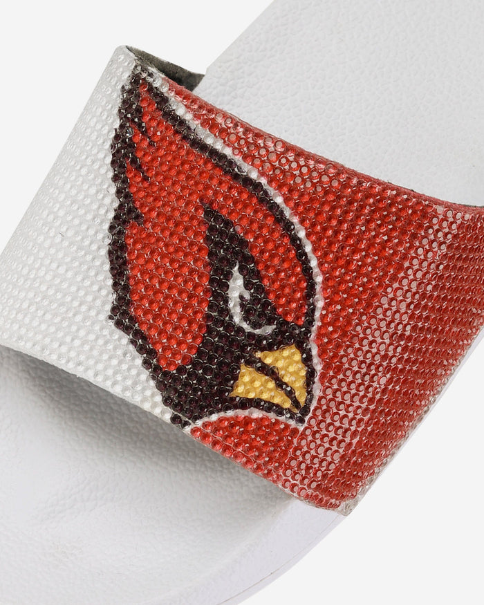 Arizona Cardinals Womens Big Logo Shimmer Slide FOCO - FOCO.com