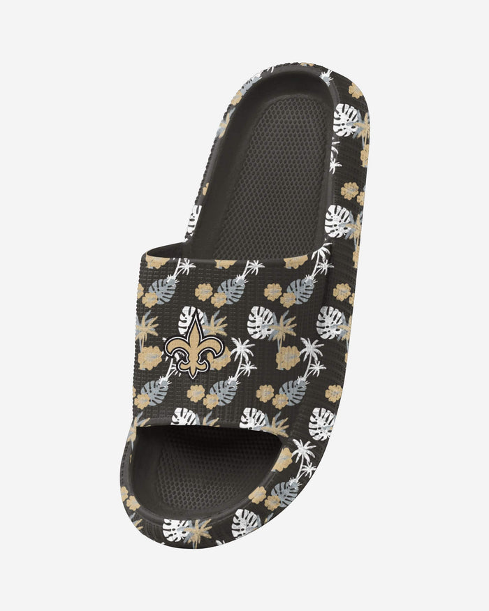 New Orleans Saints Womens Floral Pillow Slide FOCO - FOCO.com