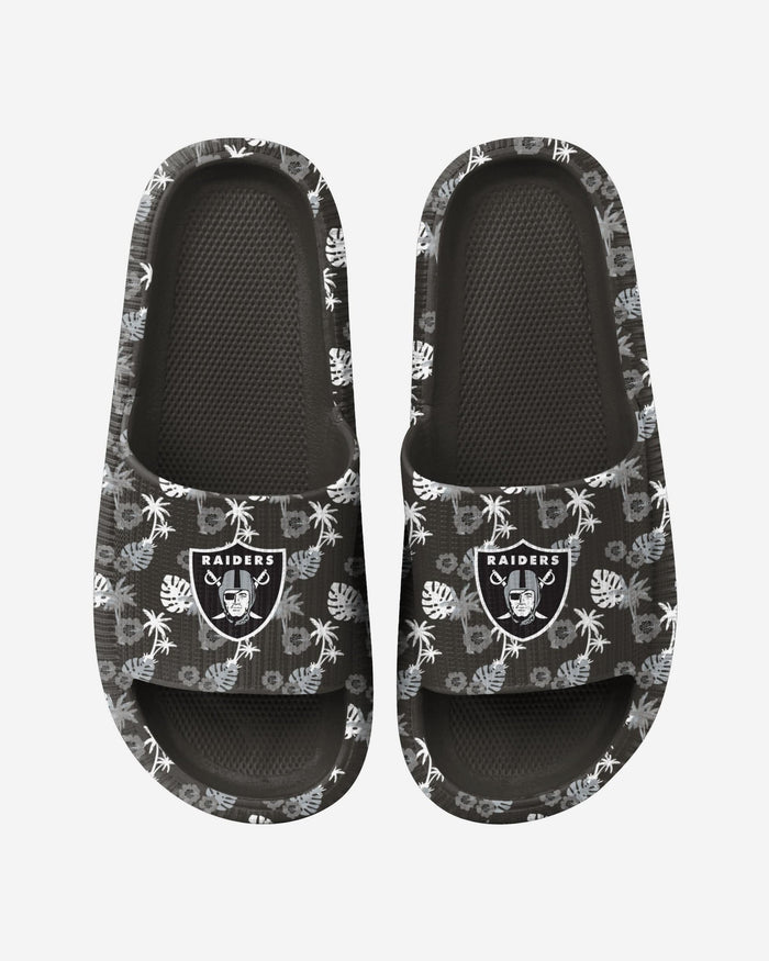 Las Vegas Raiders Womens Floral Pillow Slide FOCO S - FOCO.com