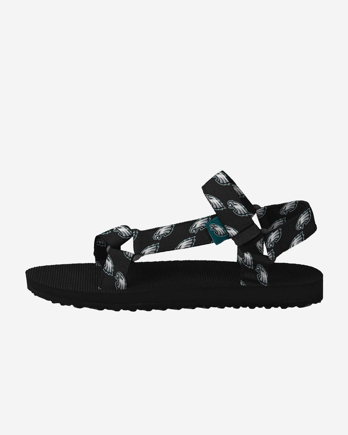 Philadelphia Eagles Womens Repeat Logo Strap Sandal FOCO - FOCO.com