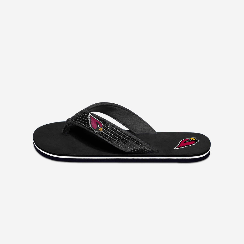 Arizona Cardinals Womens Sequin Flip Flop FOCO - FOCO.com