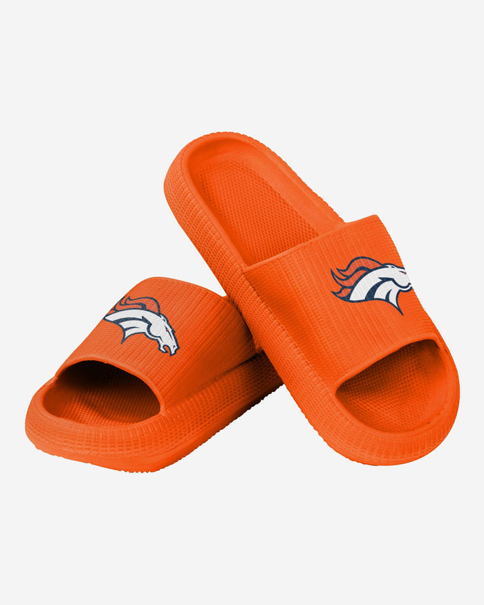 Denver Broncos Womens Team Color Pillow Slide FOCO - FOCO.com