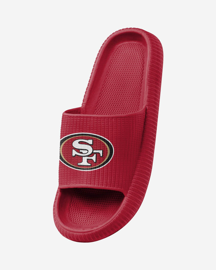 San Francisco 49ers Womens Team Color Pillow Slide FOCO - FOCO.com