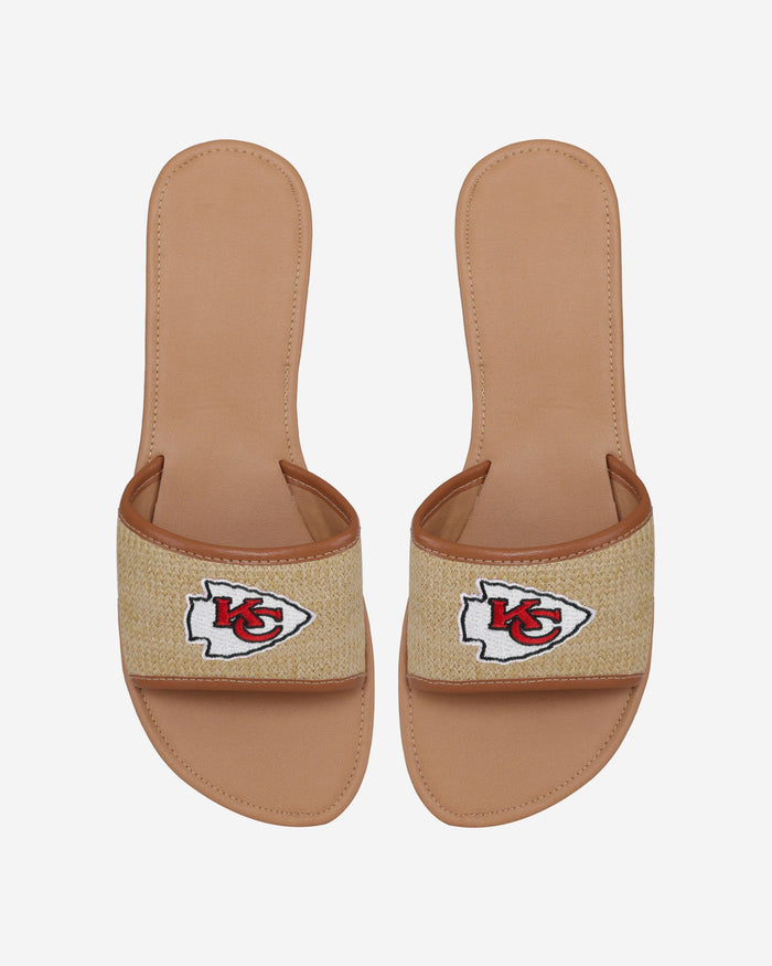 Kansas City Chiefs Womens Straw Slide FOCO S - FOCO.com