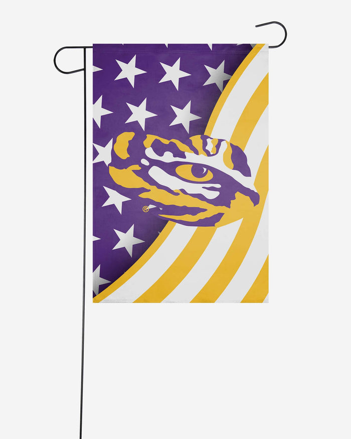 LSU Tigers Americana Garden Flag FOCO - FOCO.com