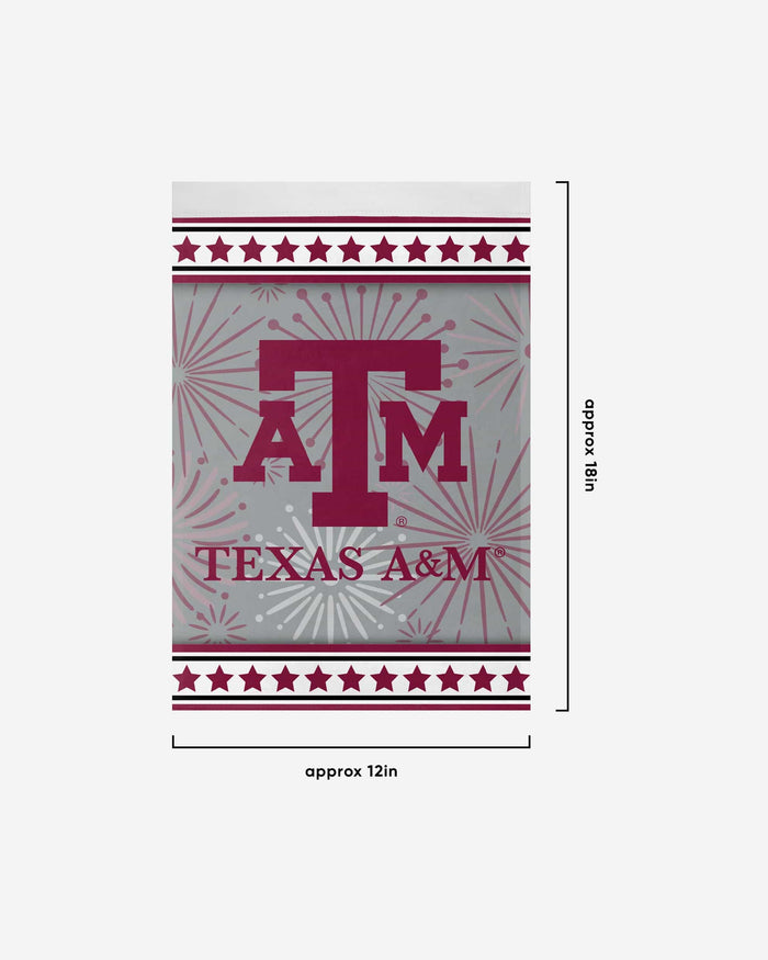 Texas A&M Aggies Americana Garden Flag FOCO - FOCO.com