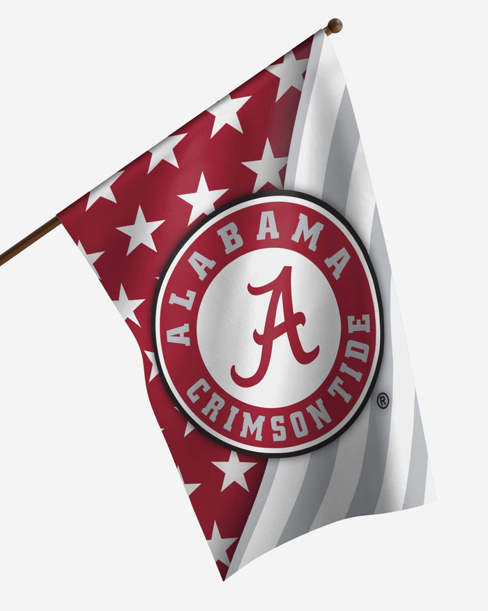 Alabama Crimson Tide Americana Vertical Flag FOCO - FOCO.com