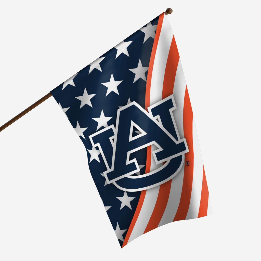 Auburn Tigers Americana Vertical Flag FOCO - FOCO.com