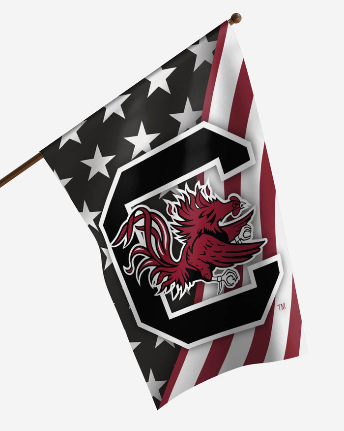 South Carolina Gamecocks Americana Vertical Flag FOCO - FOCO.com