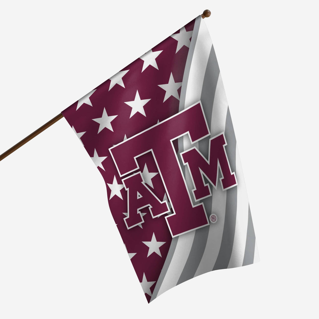 Texas A&M Aggies Americana Vertical Flag FOCO - FOCO.com