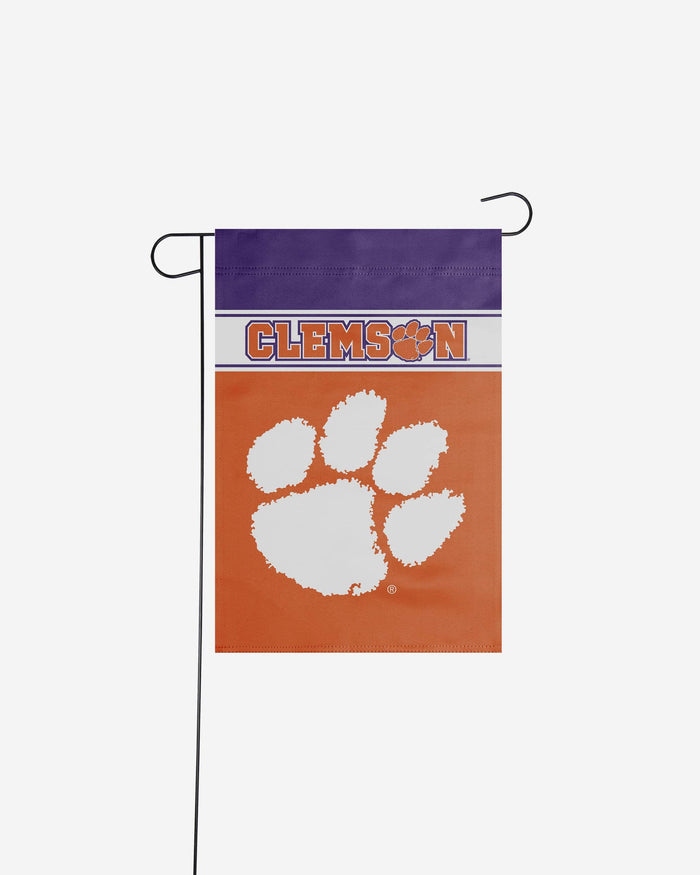 Clemson Tigers Garden Flag FOCO - FOCO.com