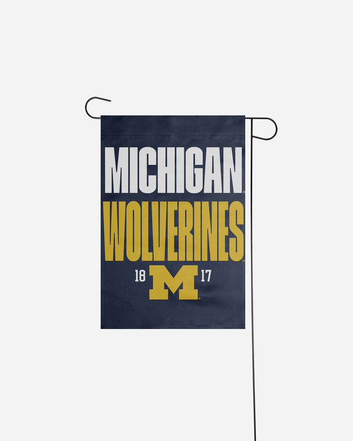 Michigan Wolverines Garden Flag FOCO - FOCO.com