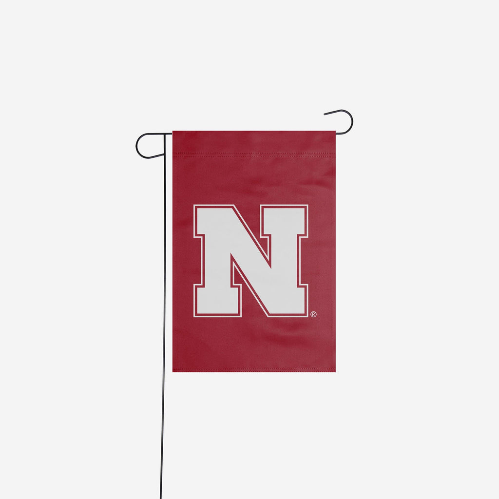 Nebraska Cornhuskers Solid Garden Flag FOCO - FOCO.com