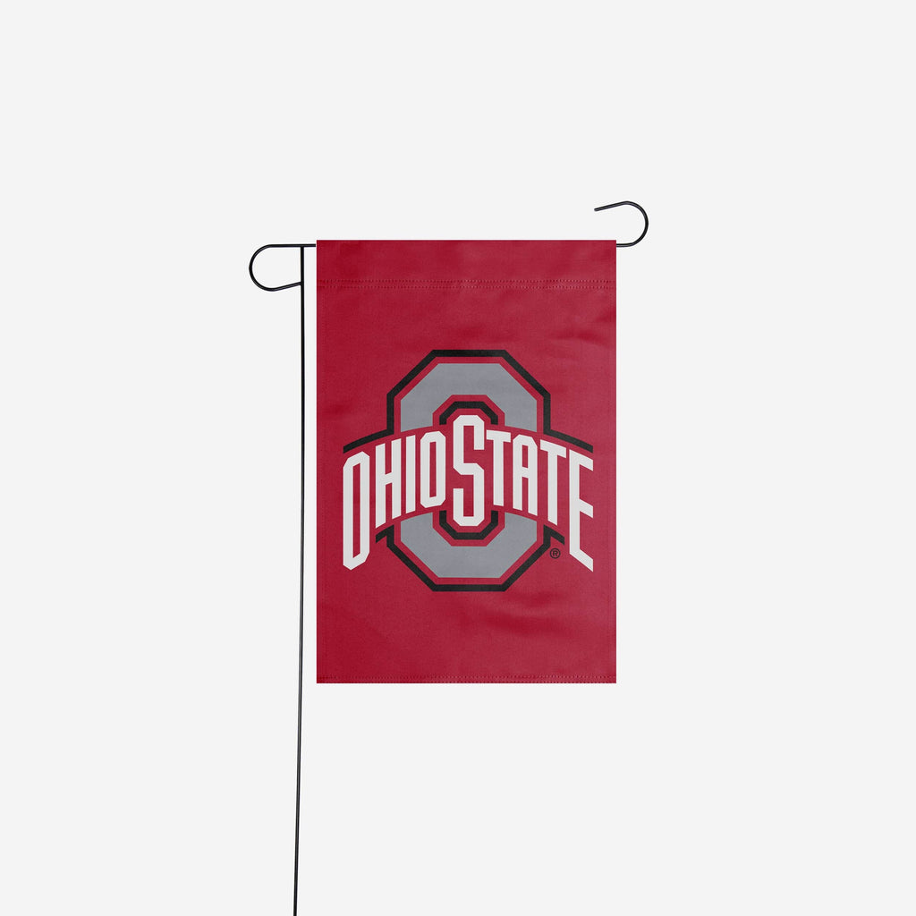 Ohio State Buckeyes Solid Garden Flag FOCO - FOCO.com