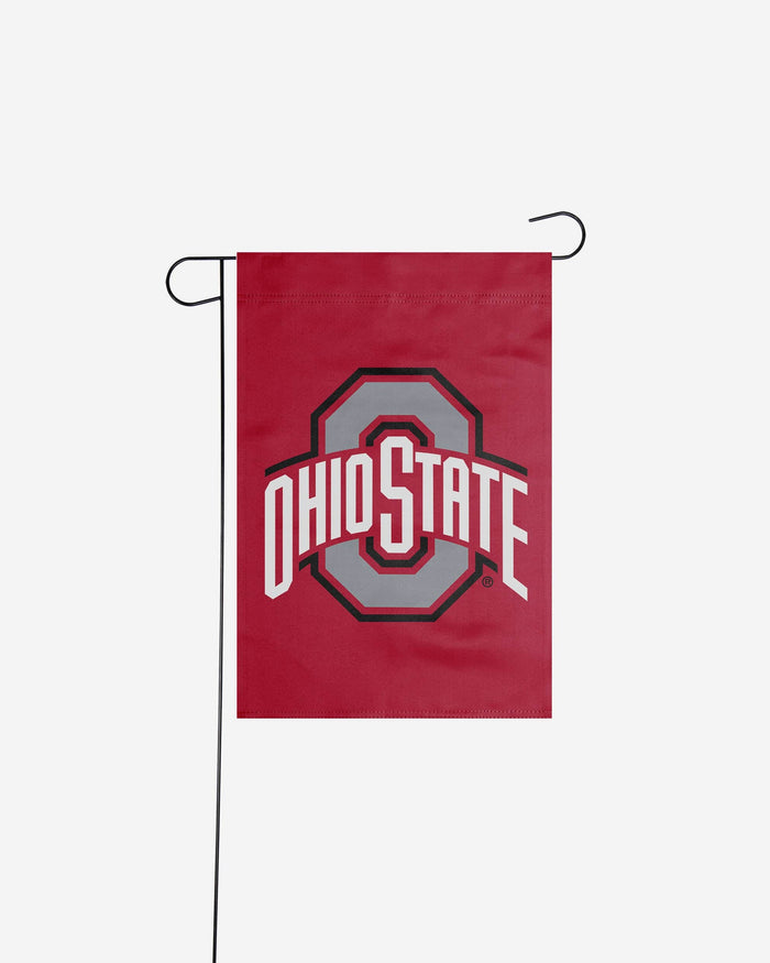 Ohio State Buckeyes Solid Garden Flag FOCO - FOCO.com