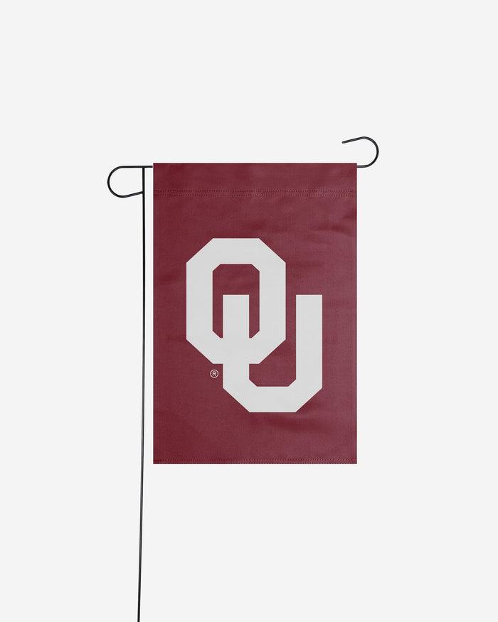 Oklahoma Sooners Solid Garden Flag FOCO - FOCO.com