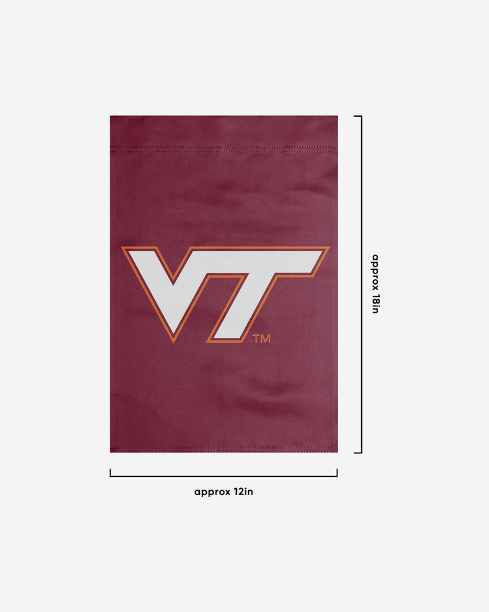 Virginia Tech Hokies Solid Garden Flag FOCO - FOCO.com