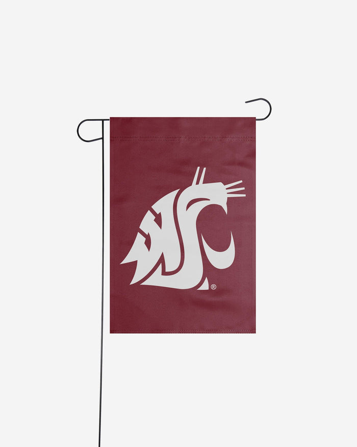 Washington State Cougars Solid Garden Flag FOCO - FOCO.com