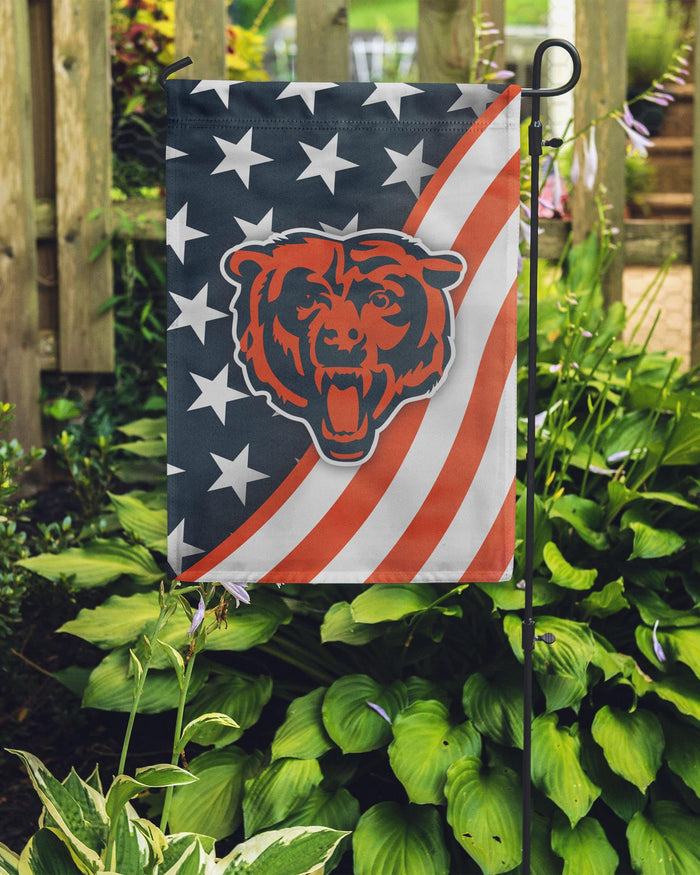 Chicago Bears Americana Garden Flag FOCO - FOCO.com